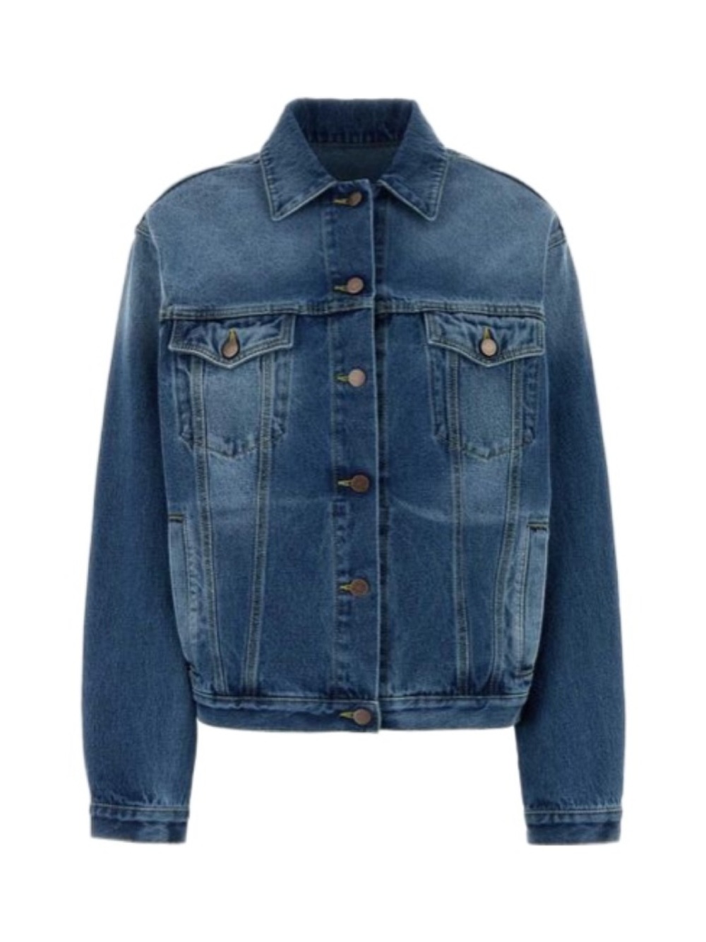 Prada light blue denim Jean jacket coat small authentic NWT - Picture 2 of 2